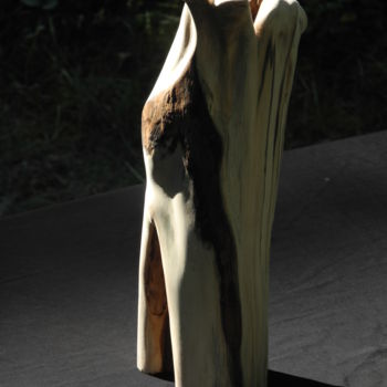 Скульптура под названием "BOULEAU" - Gérard Didier, Подлинное произведение искусства, Дерево