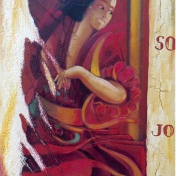 Painting titled "Danseuse Andalouse 1" by Gérard Simonin, Original Artwork