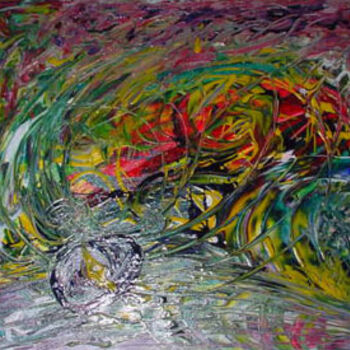 Pintura titulada "The Afternoon" por Elen Gera, Obra de arte original, Oleo