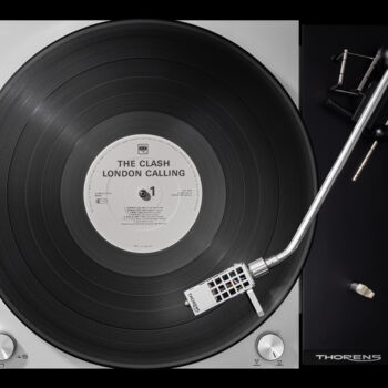 Fotografia zatytułowany „Vinylography 54 The…” autorstwa Gerd Schaller, Oryginalna praca, Fotografia cyfrowa Zamontowany na…