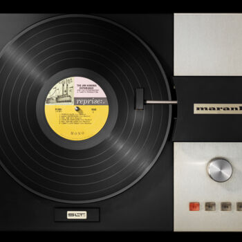 Photographie intitulée "Vinylography 101 Th…" par Gerd Schaller, Œuvre d'art originale, Photographie numérique Monté sur Alu…