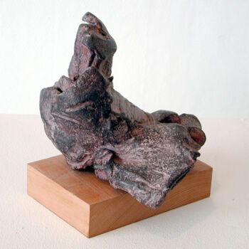 Sculpture titled "Adama" by Gerd Reutter, Original Artwork, Bronze