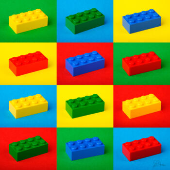 Photography titled "Bum_LEGO12er" by Gerhard Bumann, Original Artwork, Analog photography