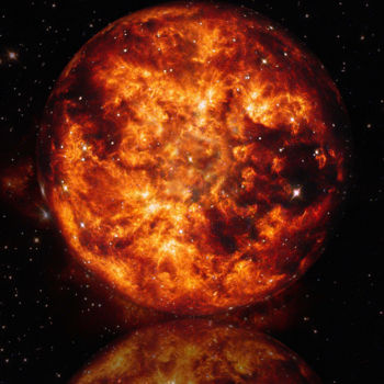 Photographie intitulée "MI167 Nebula" par Germaneart, Œuvre d'art originale