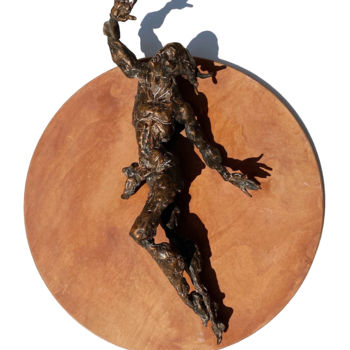 Sculpture titled "Cielo" by Mirella Gerosa, Original Artwork, Bronze