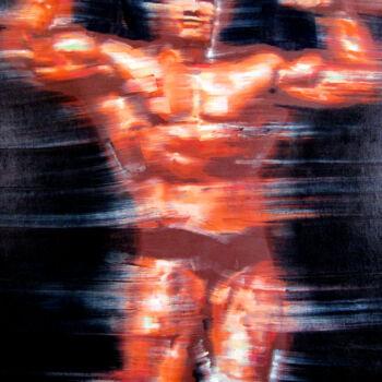 Картина под названием "Mighty Hercules" - Gerry Chapleski, Подлинное произведение искусства, Масло Установлен на Деревянная…