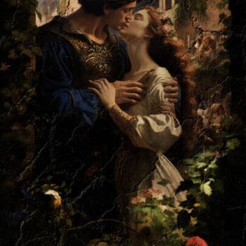 Digital Arts titled "Love Painting On Ca…" by Gerry Martinez, Original Artwork, Digital Painting