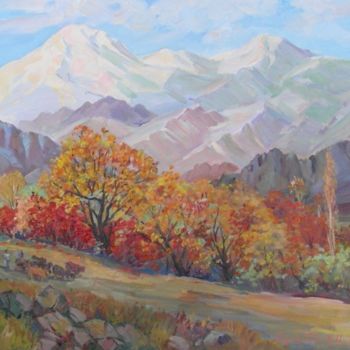 "Autumn in Mountains" başlıklı Tablo Gevorg Avagyan tarafından, Orijinal sanat