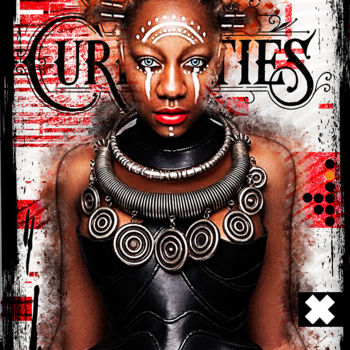Digitale Kunst mit dem Titel "CURIOS" von Guillaume Fourcaut, Original-Kunstwerk, Digitale Malerei