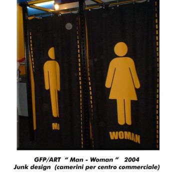 Digitale Kunst getiteld "Man - Woman" door Gianfranco Pulitano, Origineel Kunstwerk
