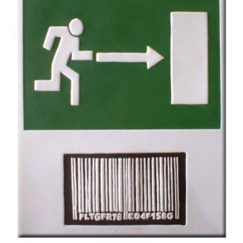 Drawing titled "Emergency Exit" by Gianfranco Pulitano, Original Artwork