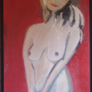 Painting titled "Coralie" by Gilbert Froissard, Original Artwork