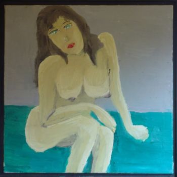 Painting titled "Elodie" by Gilbert Froissard, Original Artwork