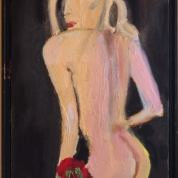 Painting titled "Celine" by Gilbert Froissard, Original Artwork