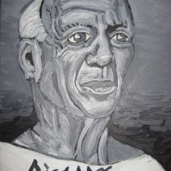 Painting titled "pablo picasso" by Ggf, Original Artwork