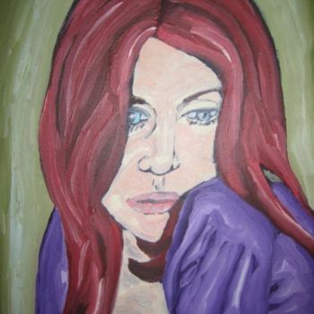 Painting titled "chloé ste marie" by Ggf, Original Artwork