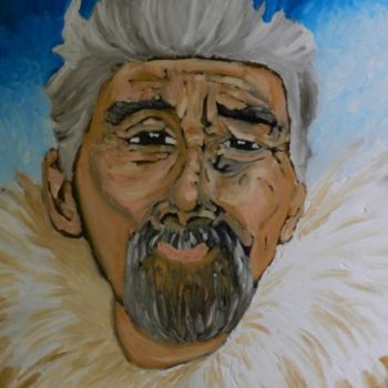 Painting titled "canadian innu" by Ggf, Original Artwork