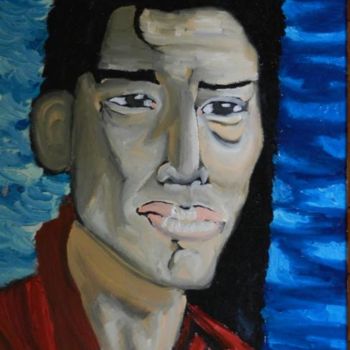Painting titled "melancolie asia" by Ggf, Original Artwork