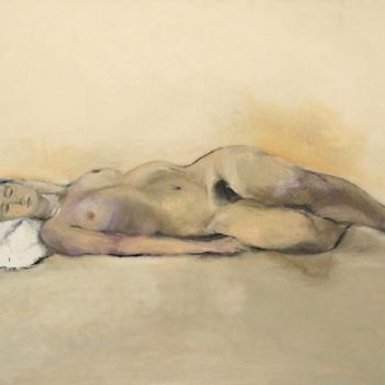 Peinture intitulée "la sieste" par Anneghelf, Œuvre d'art originale