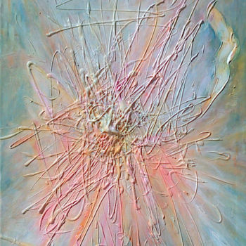 Malerei mit dem Titel "Evanescence" von Patrick Gheysen, Original-Kunstwerk, Öl