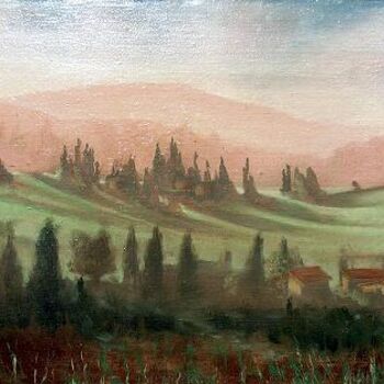 Pittura intitolato "Chianti" da Andrea Mazzuoli, Opera d'arte originale