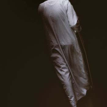 Photography titled "White Man Walking" by Maura Ghiselli, Original Artwork