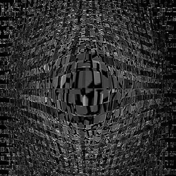 Arts numériques intitulée "infini-3.jpg" par Ghislaine Cuny, Œuvre d'art originale, Travail numérique 2D