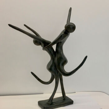 Sculpture titled "Aubade" by Ghyslaine Leonelli, Original Artwork, Resin