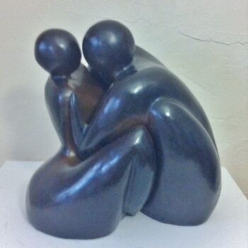 Rzeźba zatytułowany „Avec ou sans toi…” autorstwa Ghyslaine Leonelli, Oryginalna praca, Odlew