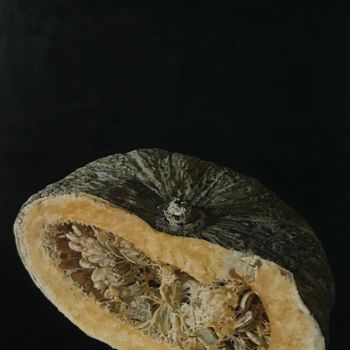 Malarstwo zatytułowany „Zucca” autorstwa Simone Giaiacopi, Oryginalna praca, Olej