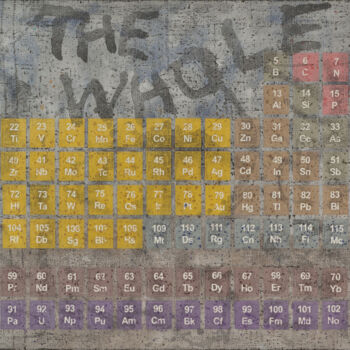"The whole" başlıklı Tablo Gian Luigi Delpin tarafından, Orijinal sanat, Akrilik
