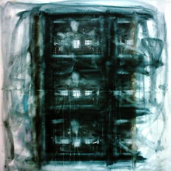 Pintura titulada "3 finestre centrali…" por Giancarlo Baraldo, Obra de arte original, Otro