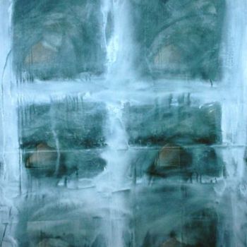 Pintura titulada "6 Palle bianche - Q…" por Giancarlo Baraldo, Obra de arte original, Otro