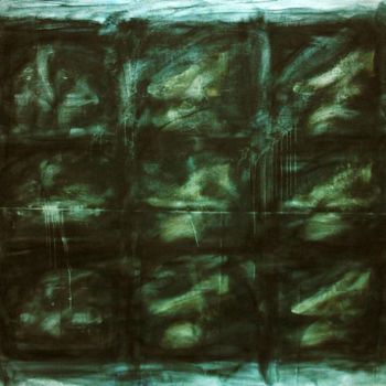 Painting titled "9 Scarpe (3 cancell…" by Giancarlo Baraldo, Original Artwork, Other