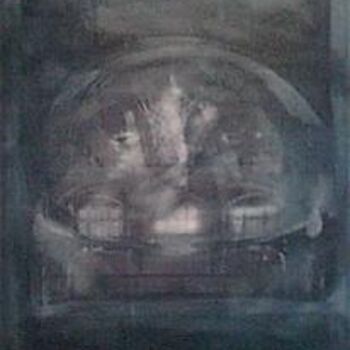 Schilderij getiteld "3 Finestre lungo" door Giancarlo Baraldo, Origineel Kunstwerk, Anders
