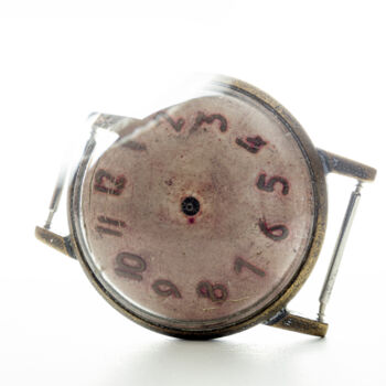 Fotografia intitolato "vecchio orologio" da Giancarlo Biscardi, Opera d'arte originale, Fotografia digitale