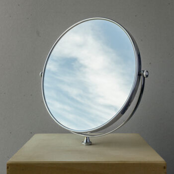 Photographie intitulée "specchio e cielo" par Giancarlo Biscardi, Œuvre d'art originale, Photographie numérique