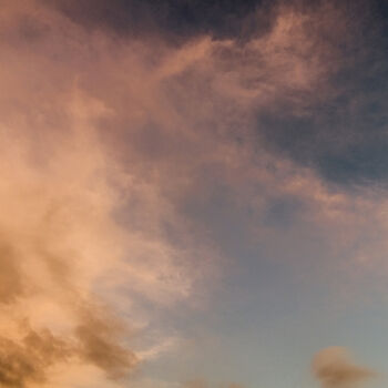 Fotografia intitulada "nuvole al tramonto" por Giancarlo Biscardi, Obras de arte originais, Fotografia digital