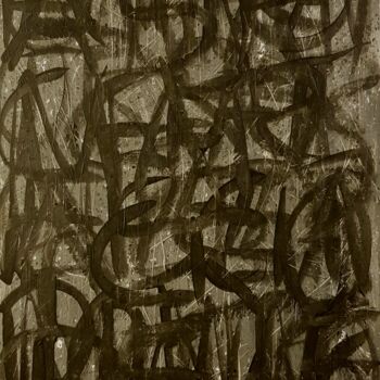 Картина под названием "purgatorio" - Giancarlo Foschi, Подлинное произведение искусства, Эмаль