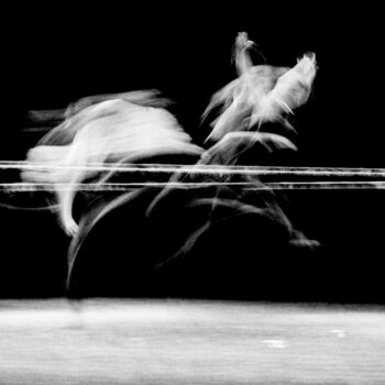 Photography titled "Danza della corda" by Giancarlo Marcocchi, Original Artwork, Analog photography