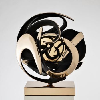Sculpture intitulée "Altair" par Gianfranco Meggiato, Œuvre d'art originale, Bronze