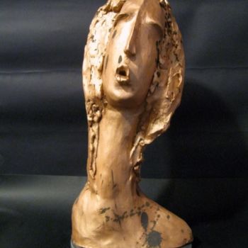 Sculpture titled "Oro" by Giangenta, Original Artwork, Ceramics
