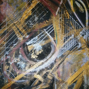 Malerei mit dem Titel ""magnetismi"" von Gianluca Cosenza, Original-Kunstwerk, Öl