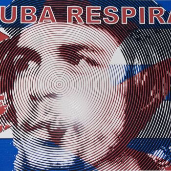 Printmaking titled "Cuba Respira" by Gianluca Ferreri, Original Artwork, Digital Print