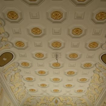 Pintura intitulada "soffitto dipinto a…" por Luke, Obras de arte originais