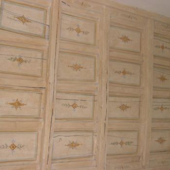 "soffitto in legno d…" başlıklı Tablo Luke tarafından, Orijinal sanat