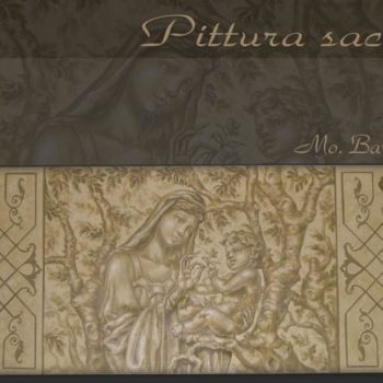 Peinture intitulée "arte sacra :materni…" par Luke, Œuvre d'art originale