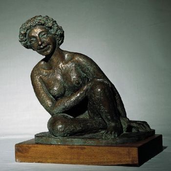 Scultura intitolato "RICCIOLINA" da Marcello Giannozzi, Opera d'arte originale