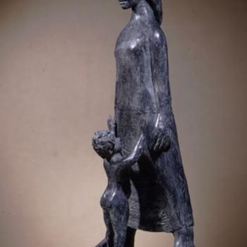 Sculptuur getiteld "MARIA PIA" door Marcello Giannozzi, Origineel Kunstwerk
