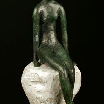 Скульптура под названием "SUL SASSO" - Marcello Giannozzi, Подлинное произведение искусства